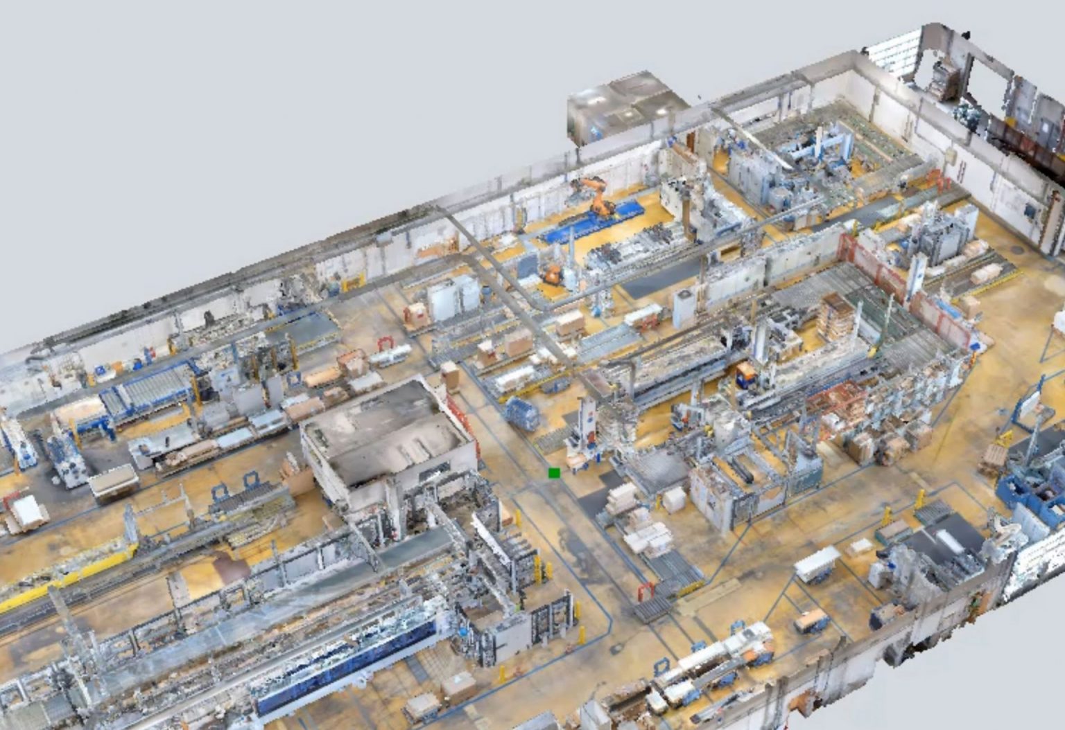 3D Laserscanning Digitale Fabrik und Anlagenbau - 3D SCANWORKS